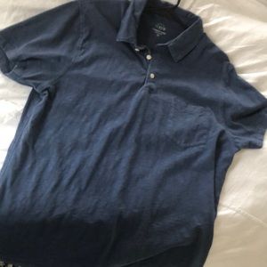 J Crew Men’s xl polo shirt - Navy